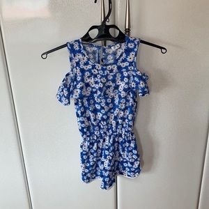 Little kid shorts romper